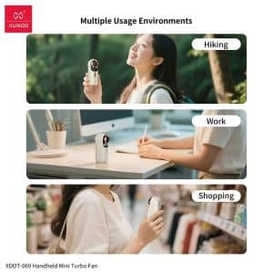 Gadgetoo Xundd Xdot-069 Handheld Mini Turbo Fan