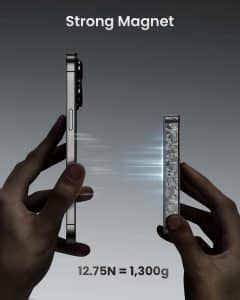 Gadgetoo Sharge Carbonmag 10000Mah 15W Wireless Power Bank