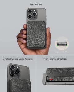 Gadgetoo Sharge Carbonmag 10000Mah 15W Wireless Power Bank