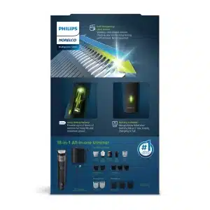 Gadgetoo Philips Norelco Multigroom 5000 All-In-One Trimmer With 18 Accessories For Men - Mg590049