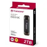 Transcend 2TB ESD310C Type C Portable SSD Black - Image 2