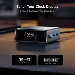 Gadgetoo Anker Prime Charger (250W, 6 Ports, Ganprime) Charging Station