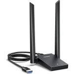 UGREEN AX1800 USB WiFi 6 Adapter with Dual 5dBi High Gain Antennas (25226)