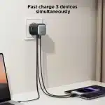 Joyroom JR-TCL02 GaN 65W Charger with Retractable Cable