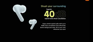 Gadgetoo Redmi Buds 5C Hybrid 40Db Anc Tws Earbuds