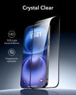 ESR Tempered Glass
Screen Protector iPhone 16/15 (Clear)
- 1 Pack - Image 2