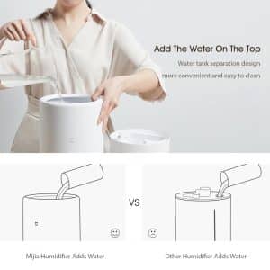 Gadgetoo Xiaomi Mijia Humidifier 4L Mjjsq02Lx Mute Air Purifier Aromatherapy Humidifier Diffuser