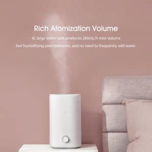 Gadgetoo Xiaomi Mijia Humidifier 4L Mjjsq02Lx Mute Air Purifier Aromatherapy Humidifier Diffuser
