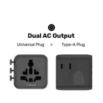 Momax UA19 1-World Universal Travel Adapter
