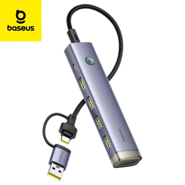 Baseus UltraJoy Series 4-Port HUB 10GBPS Data Transfer