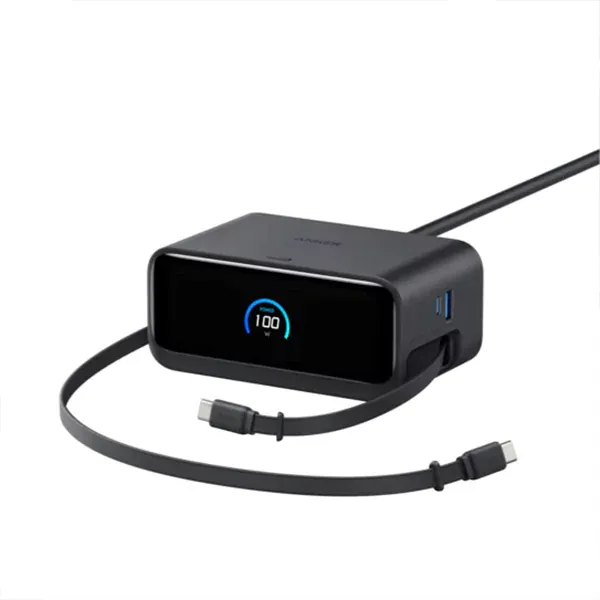 Anker Nano 100W 7-in-1 Desktop Charger Mix with Retractable USB-C Cable