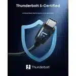 Anker Prime Thunderbolt 5 Cable 80 Gbps 240W 3.3 ftAnker Prime Thunderbolt 5 Cable 80 Gbps 240W 3.3 ft