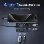 UGREEN CM801 4-IN-1 Magnetic USB-C Hub