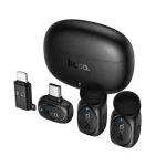 Hoco L19 Graceful Dual Mic Lavalier Wireless Microphone