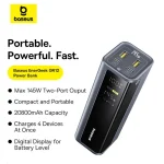 Baseus Power Bank 145W Energeek GP12 20800mAh Powerbank For Macbook Mobile Laptop Ipad