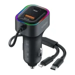 XUNDD XDCH-106 PD 30W 2-in-1 Cable Car Charger