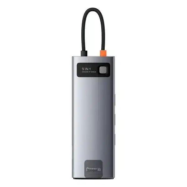 Baseus Metal Gleam Series 9 in 1 Multifunctional Type-C HUB Docking Station