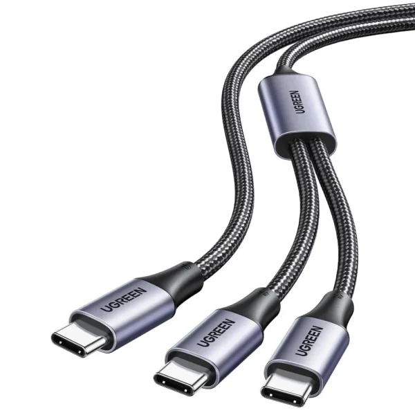 UGREEN US561 2-in-1 Universal 100W PD Type-C Fast Charging Cable (1.5m) | 35087