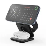 WiWU Wi-W035 Warrior 3 in 1 Wireless Charger - Image 2