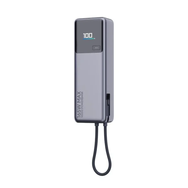 Xiaomi 10000mAh 165W Power Bank with Built-in USB Cable