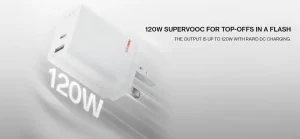 Gadgetoo Oneplus Supervooc 120W Dual Ports Power Adapter With C To C Cable Gadgetoo Oneplus Supervooc 120W Dual Ports Power Adapter With C To C Cable