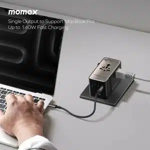 Gadgetoo Momax 1-World² 205W 7-Port Dual Ac Travel Adapter