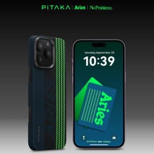 Gadgetoo Pitaka Aries Tactile Woven Case For Iphone 16 Pro / 16 Pro Max -Credit Card