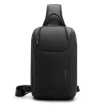 BANGE BG-8031 Men Chest Bag Business Duty Large Capacity Shoulder Crossbody Bag (Black)