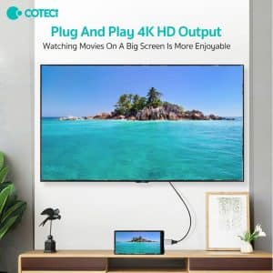 Gadgetoo Cotetci Hdmi To Type-C Cable Coteetci 33025 Length 2M