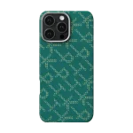 Pitaka Gold Green Classic Monogram Tactile Woven Case