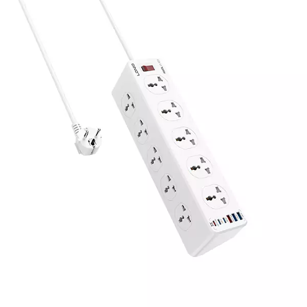 LDNIO SC10610C Power Strip With 10 Outlets & 6 USB Ports
