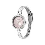Titan NR2598SM06 Lagan Pink Dial Metal Strap Watch for Women