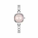 Titan NR2598SM06 Lagan Pink Dial Metal Strap Watch for Women