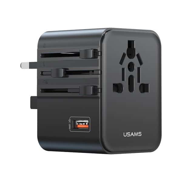 USAMS CC309 Won travel Dual Type C International Wall Charger