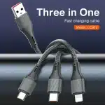 LDNIO LC97U 3 in 1 100W Fast Charging Cable