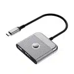 WiWU Wi-HB002 3 in 1 Type C hub Laptop Adatpter