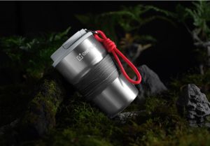 Gadgetoo Oneplus Insulated Coffee Travel Tumbler - Polar Night Brown 350Ml