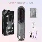 Enchen H100 Cordless Portable Hair Straightener Brush - Image 2