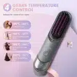 Enchen H100 Cordless Portable Hair Straightener Brush - Image 3
