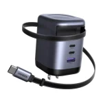 UGREEN Nexode 100W Charger with Retractable USB-C Cable