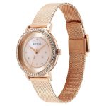 Titan Purple Style Up Quartz Analog Pink Dial Stainless Steel Strap Watch for Women-NS95236WM02 - Image 6
