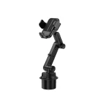 WiWU Wi-CH059 Gentleman Car Mount | 360° Adjustable Cup Holder Phone Stand - Image 3