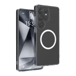 Levelo Clara Clear Case for Samsung Galaxy S25 Ultra | MagSafe & Shockproof Cover