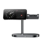 MAXCO MW16 Qi2 Magnetic Wireless Charger — 3-in-1 Fast Charging Dock with Ambient Lig - Image 3