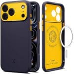 Spigen Nano Pop MagFit Case for iPhone 17 Pro Max – Blueberry Navy