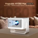 Magcubic HY350MAX 600 ANSI Portable Projector | Native 1080P with 8K Input, Android 14, Auto Keystone & Focus, Outdoor Friendly - Image 2
