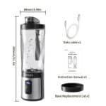 Xiaomi Zhenmi Ice-Crushing Rechargeable Juicer Blender 600ml - Image 2