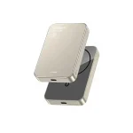 XUNDD XDPB-0021 10,000mAh Slim Magnetic Wireless Power Bank Metal Design - Image 2