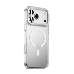 TGVI’S Matte Series Stand Case for iPhone 17 Pro / 17 Pro Max (Matte Transparent)