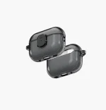 Uniq Glase Pro Ultra-Clear Snap Closure Case For AirPods 4th Gen